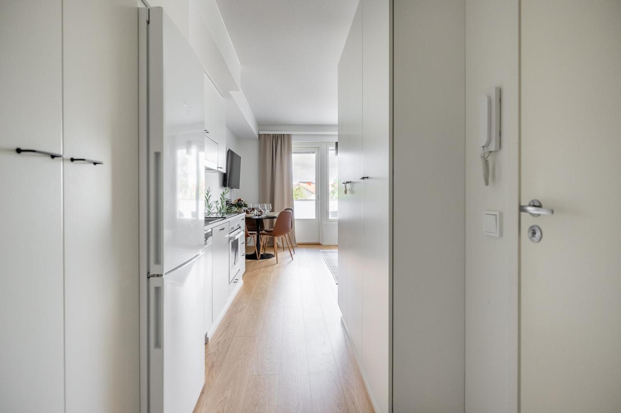 New, Modern Studio W/ Big Balcony Рованіемі Екстер'єр фото